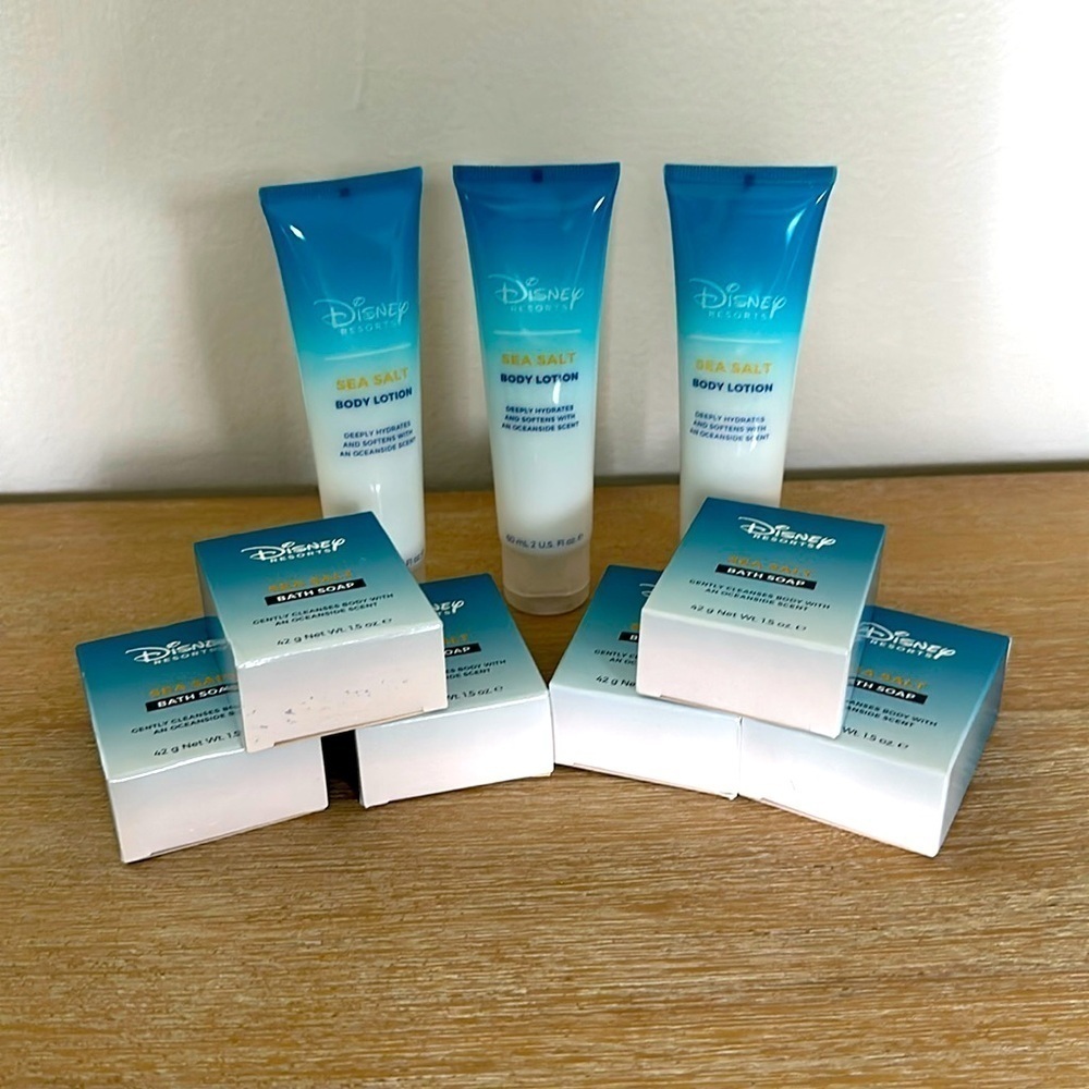 Disney Resorts H2O+ Beauty Travel Size Soap & Lotion Set